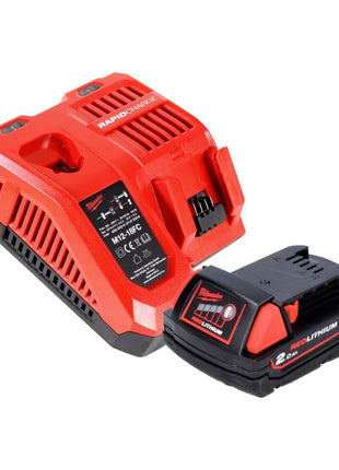 Éclairage de batterie Milwaukee M18 TLED LED + 1x batterie 2,0 Ah + chargeur