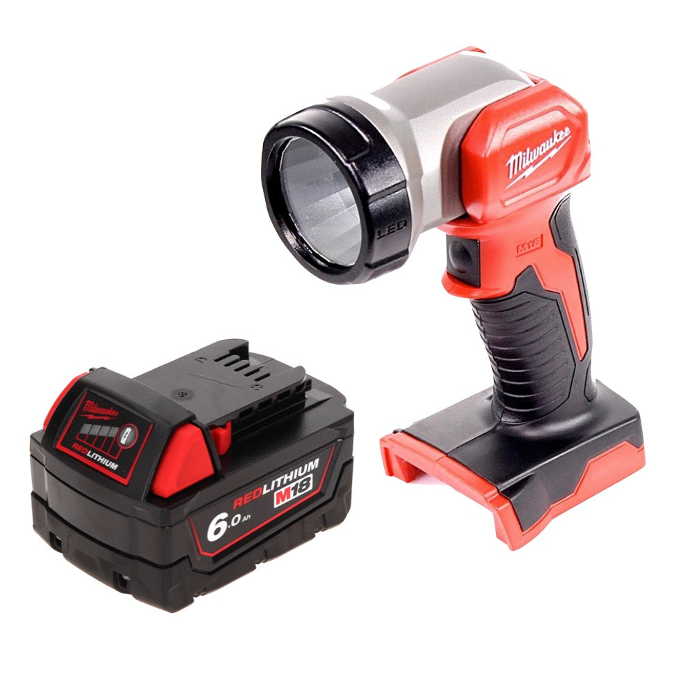 Lampe à batterie Milwaukee M18 TLED LED + 1x batterie 6,0 Ah - sans chargeur