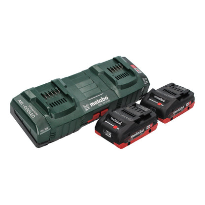 Metabo FSD 36-18 LTX BL 40 Akku Freischneider 36 V ( 2x 18 V ) Rundgriff Brushless + 2x Akku 4,0 Ah + Doppel Ladegerät + Rückentragegurt