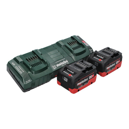 Metabo FSD 36-18 LTX BL 40 Akku Freischneider 36 V ( 2x 18 V ) Rundgriff Brushless + 2x Akku 8,0 Ah + Doppel Ladegerät + Rückentragegurt