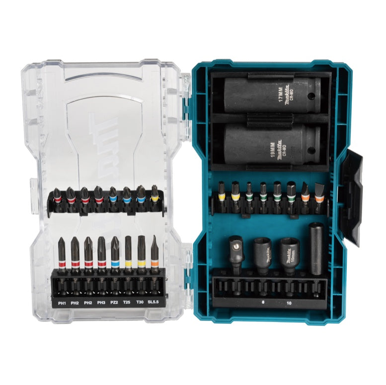 Makita Bit Set 30 teilig ( E-07060 ) Schlitz / Phillips / Pozidriv / Torx / Inbus - Toolbrothers