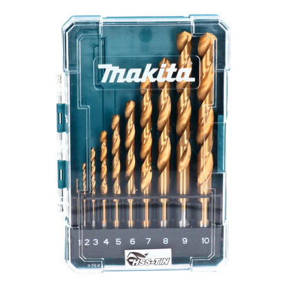 Makita jeu de forets HSS forets à métaux 10 pièces (D-72849)