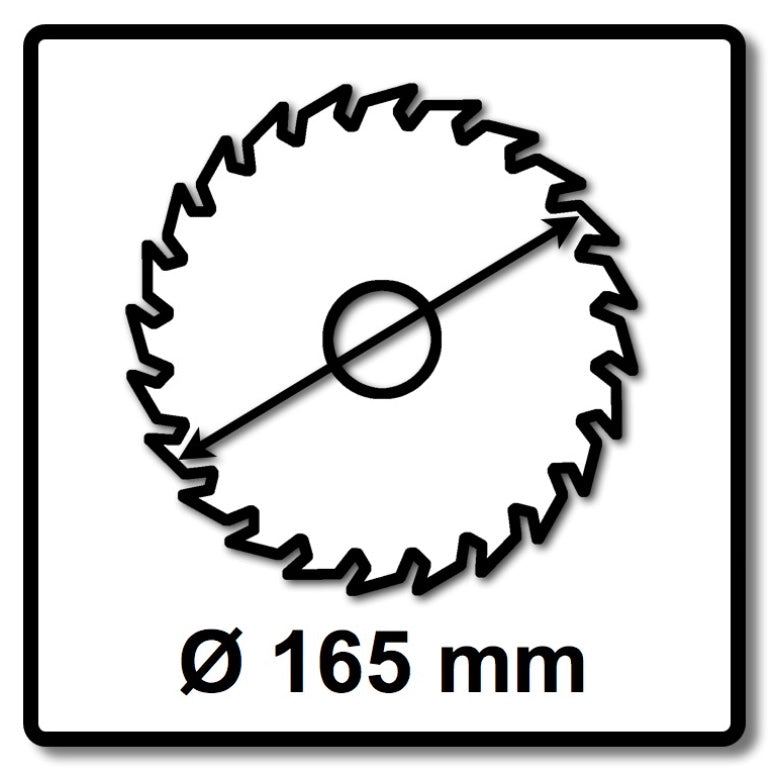 Makita CMSF16560E SPECIALIZED EFFICUT Sägeblatt 165 x 1,85 x 20 mm ( B-69864 ) 60 Zähne für Holz - Toolbrothers