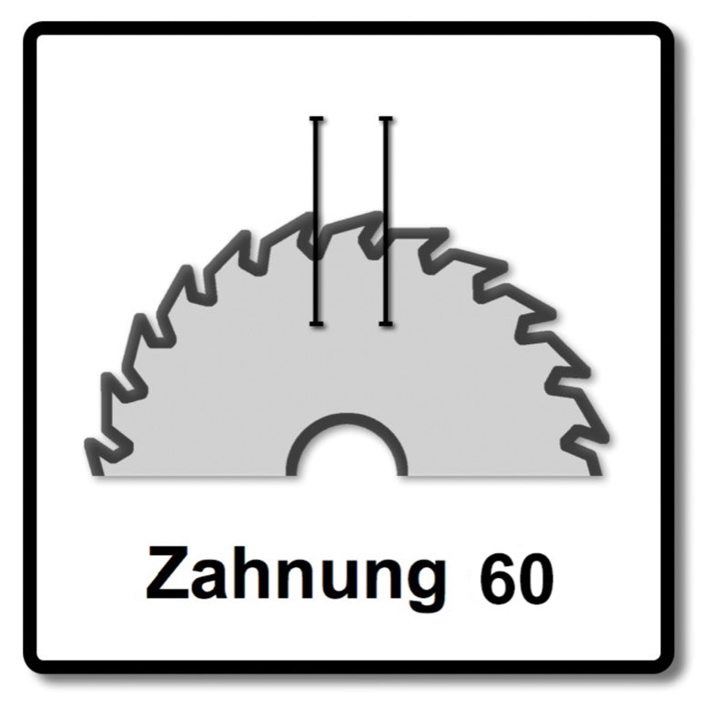 Makita CMSF16560E SPECIALIZED EFFICUT Sägeblatt 165 x 1,85 x 20 mm ( B-69864 ) 60 Zähne für Holz - Toolbrothers