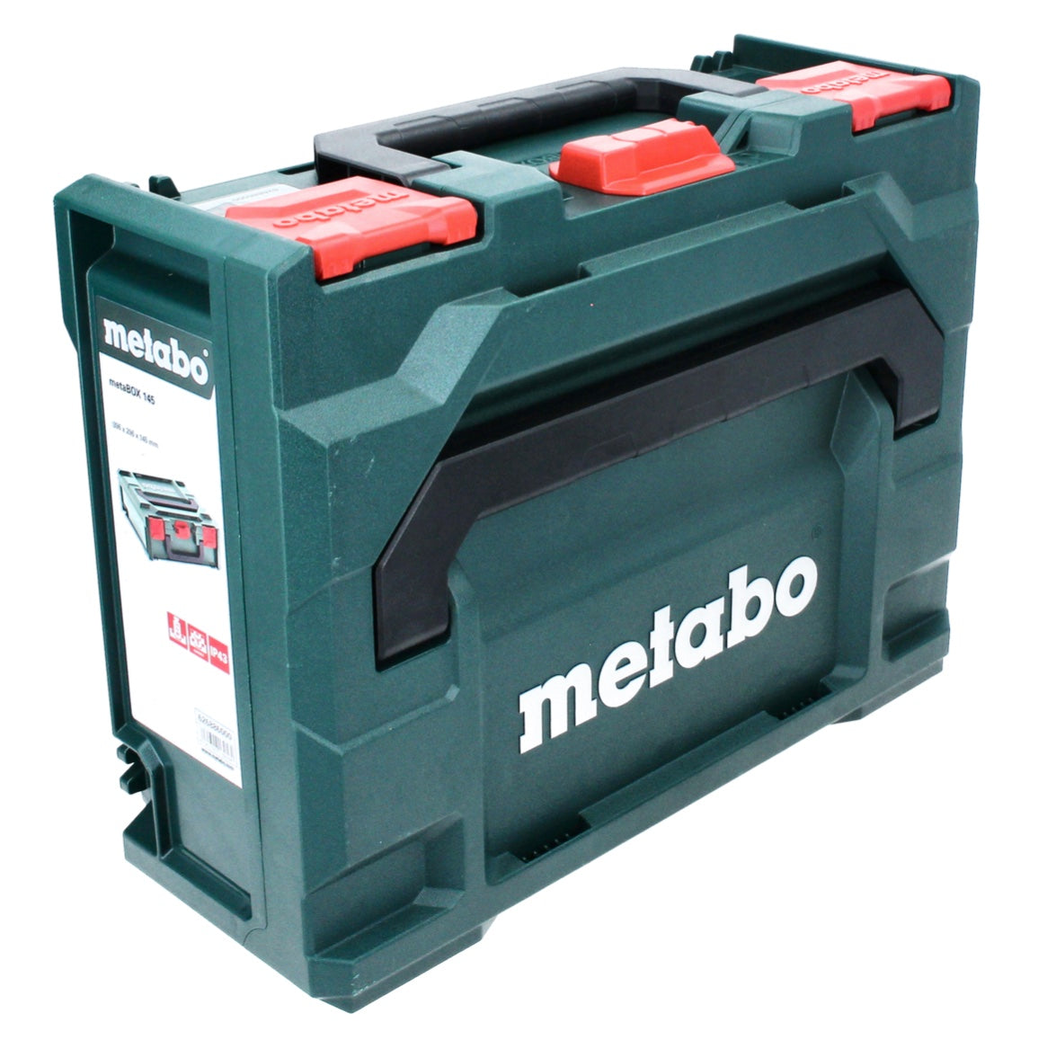 Metabo metaBOX 145 ( 626883000 ) System Werkzeug Koffer Stapelbar 396 x 296 x 145 mm Solo - ohne Einlage - Toolbrothers