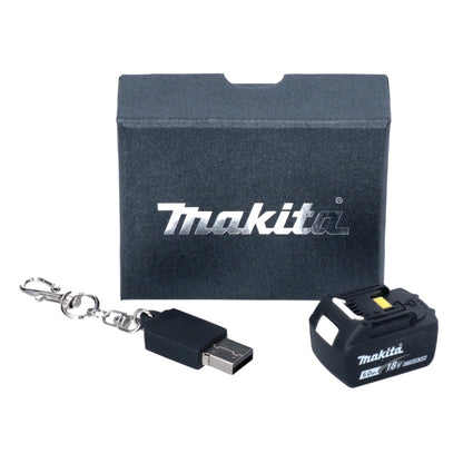 Makita Pendrive Clé USB 16 Go au design batterie BL 1860 B Porte-clés Makita Merch Fan Item