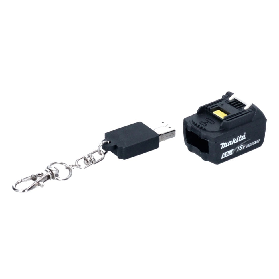 Makita Pendrive Clé USB 16 Go au design batterie BL 1860 B Porte-clés Makita Merch Fan Item