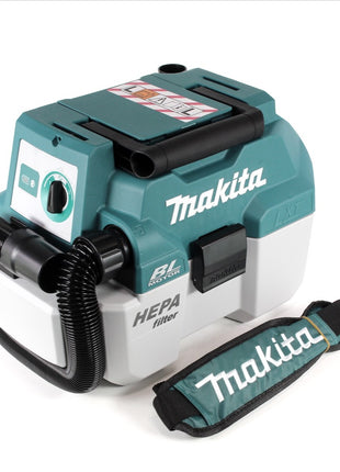 Aspirateur sans fil Makita DVC 750 LZX3 18 V Dépoussiéreur 7,5 l. L Brushless Solo - sans batterie, sans chargeur