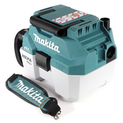 Aspirateur sans fil Makita DVC 750 LZX3 18 V Dépoussiéreur 7,5 l. L Brushless Solo - sans batterie, sans chargeur