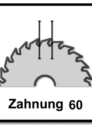 Makita CMSF16560E SPECIALIZED EFFICUT Sägeblatt 165 x 1,85 x 20 mm 4 Stk. ( 4x B-69864 ) 60 Zähne für Holz - Toolbrothers