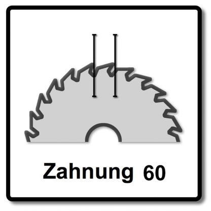 Makita CMSF16560E SPECIALIZED EFFICUT Sägeblatt 165 x 1,85 x 20 mm 4 Stk. ( 4x B-69864 ) 60 Zähne für Holz - Toolbrothers