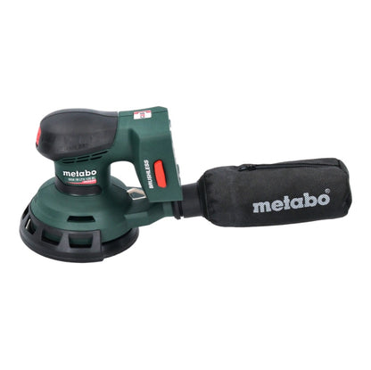 Metabo SXA 18 LTX 125 BL ponceuse excentrique sur batterie 18 V 125 mm (600146840) sans balais + 2x kit de ponçage Toolbrothers TURTLE + metaBOX - sans batterie, sans chargeur