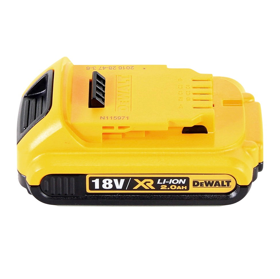 DeWalt DCS 571 Akku Handkreissäge 18 V 115 mm Brushless+ 1x Akku 2,0 Ah + TSTAK - ohne Ladegerät