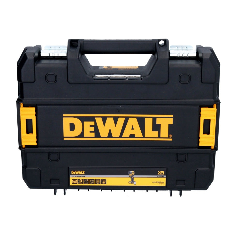 DeWalt DCF 850 Akku Schlagschrauber 18 V 205 Nm 1/4" Brushless + 1x Akku 2,0 Ah + TSTAK - ohne Ladegerät - Toolbrothers