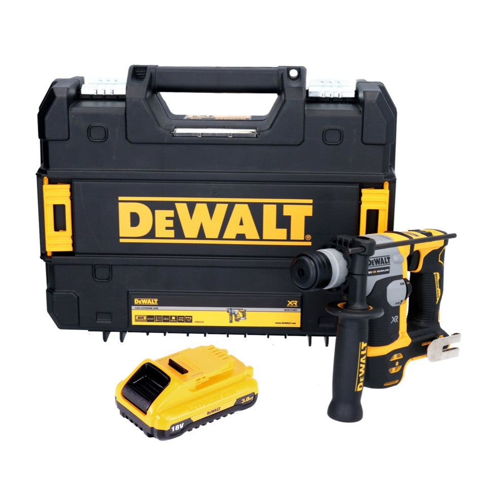 DeWalt DCH 172 Akku Bohrhammer 18 V 16 mm 1,4 Joule SDS plus Brushless + 1x Akku 3,0 Ah + TSTAK - ohne Ladegerät