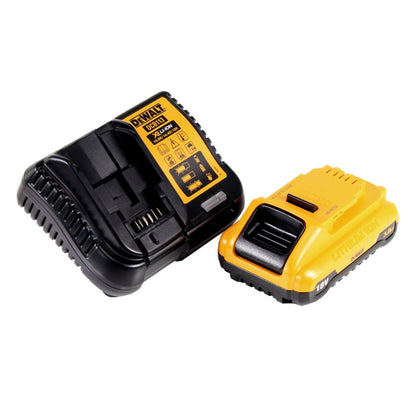 Marteau perforateur à batterie DeWalt DCH 172 L1 18 V 16 mm 1,4 Joule SDS plus sans balai + 1x batterie 3,0 Ah + chargeur + TSTAK