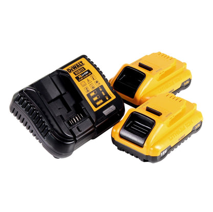 Marteau perforateur à batterie DeWalt DCH 172 L2 18 V 16 mm 1,4 Joule SDS plus brushless + 2x batterie 3,0 Ah + chargeur + TSTAK