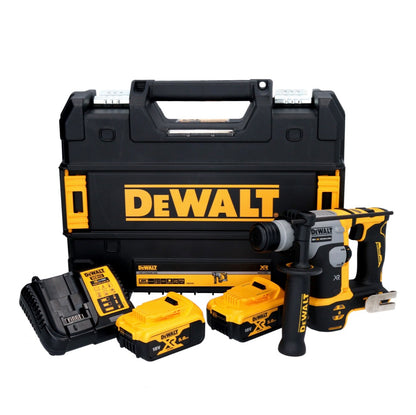 DeWalt DCH 172 P2 Akku Bohrhammer 18 V 16 mm 1,4 Joule SDS plus Brushless + 2x Akku 5,0 Ah + Ladegerät + TSTAK - Toolbrothers