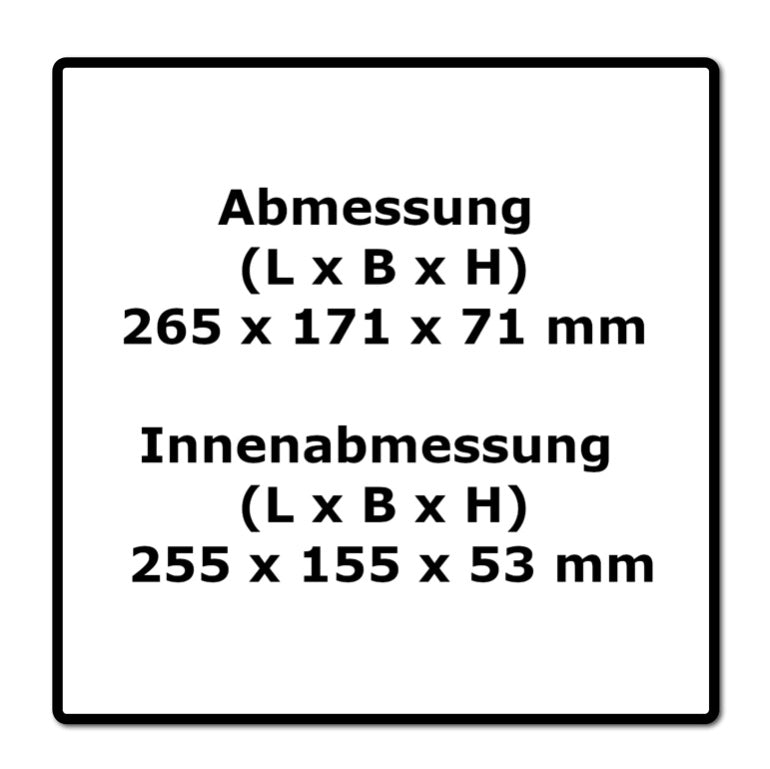 Festool T-LOC SYS MINI 1 TL TRA MINI Systainer ( 203813 ) Kleinteile Koffer transparenter Deckel koppelbar mit SYS-MINI 1 und 3 TL - Toolbrothers