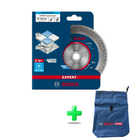 Bosch EXPERT HardCeramic Diamant Trennscheibe + Bosch Expert Rucksack