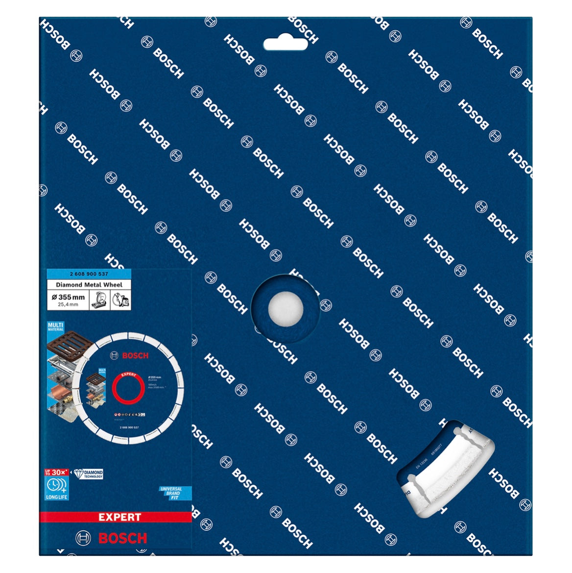 Bosch Expert Diamond Metal Wheel Trennscheibe 355 x 25,4 mm ( 2608900537 ) Diamond Technology für Kappsägen / Benzinsägen