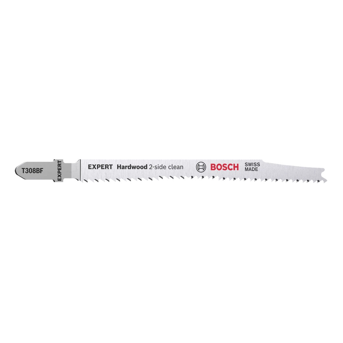 Bosch EXPERT Hardwood 2 side clean T 308 BF lame de scie sauteuse 117 mm 5 pièces (2608900544) bimétallique