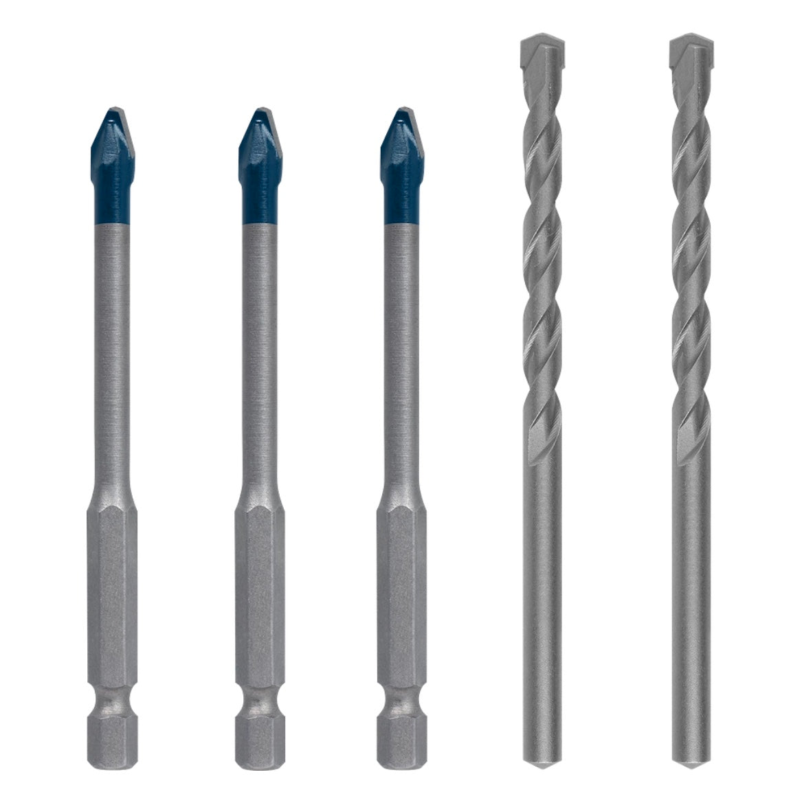 Bosch EXPERT HEX-9 HardCeramic Bohrer Mixed Set 6,0 mm 5 tlg. ( 2608900596 ) Carbide Technology - Toolbrothers