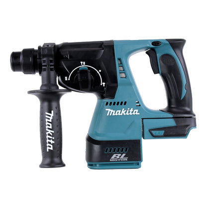 Makita DLX 2372 TJ Akku Combo Kit DHR 242 Akku Bohrhammer + DTW 300 Akku Schlagschrauber + 2x Akku 5,0 Ah + Ladegerät + Makpac