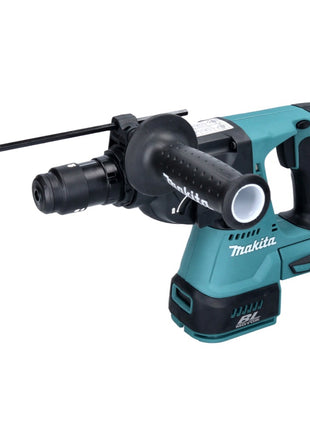 Taladro percutor inalámbrico Makita DHR 243 ZJW 18 V 2.0 J SDS plus sin escobillas + aspiración + Makpac - sin batería, sin cargador