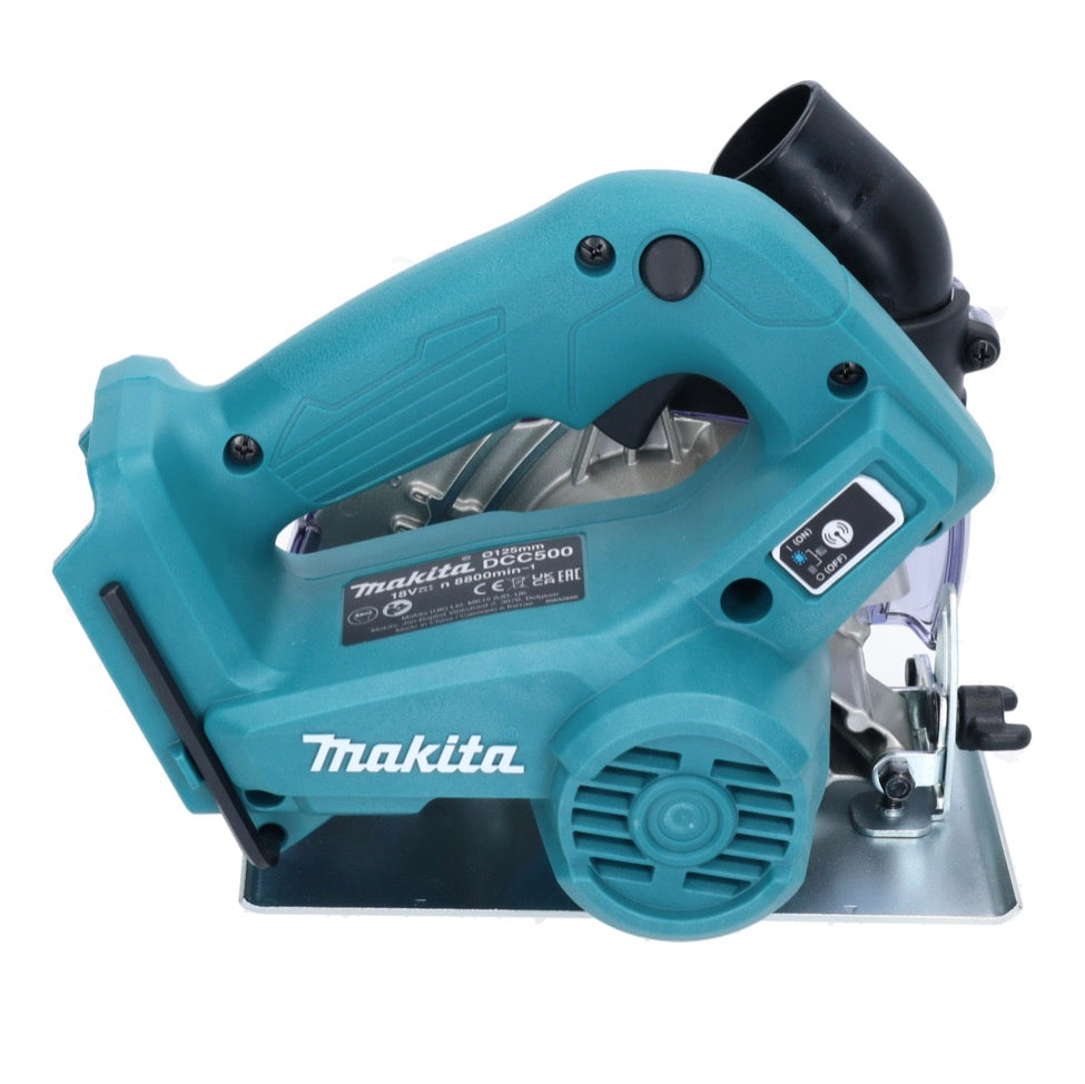 Makita DCC 500 RM Akku Diamantschneider 18 V 125 mm Brushless + 2x Akku 4,0 Ah + Ladegerät - Toolbrothers