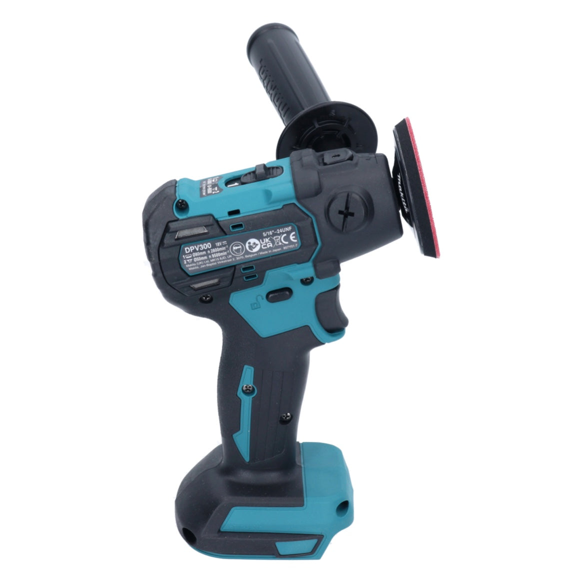 Makita DPV 300 RT Akku Schleifer Polierer 18 V 50 / 80 mm Brushless + 2x Akku 5,0 Ah + Ladegerät - Toolbrothers