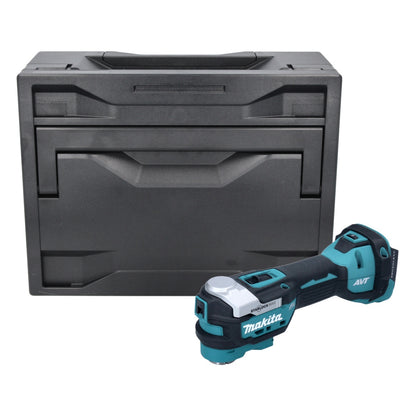 Makita DTM 52 ZX outil multifonction sur batterie 18 V Starlock Max Brushless + Makbox - sans batterie, sans chargeur