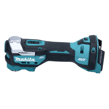 Makita DTM 52 STX Akku Multifunktionswerkzeug 18 V Starlock Max Brushless + 2x Akku 5,0 Ah + Ladegerät + Makbox