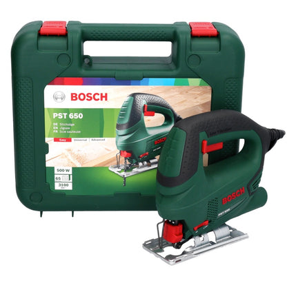 Scie sauteuse Bosch PST 650 500 watts support SDS (06033A0700) + mallette