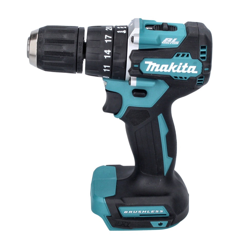 Makita DHP 487 SFX perceuse à percussion sans fil 18 V 40 Nm sans balai + 2x batteries 3,0 Ah + chargeur + Makbox