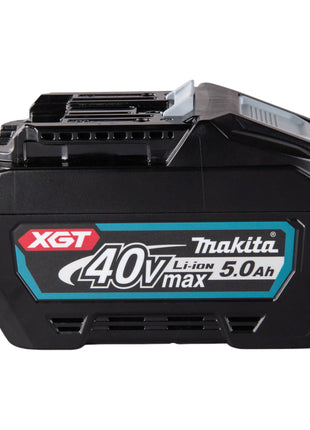 Batterie Makita BL 4050 F 40 V max. 5,0 Ah / 5000 mAh Li-Ion XGT (191L47-8) IP64 avec indicateur de niveau de charge