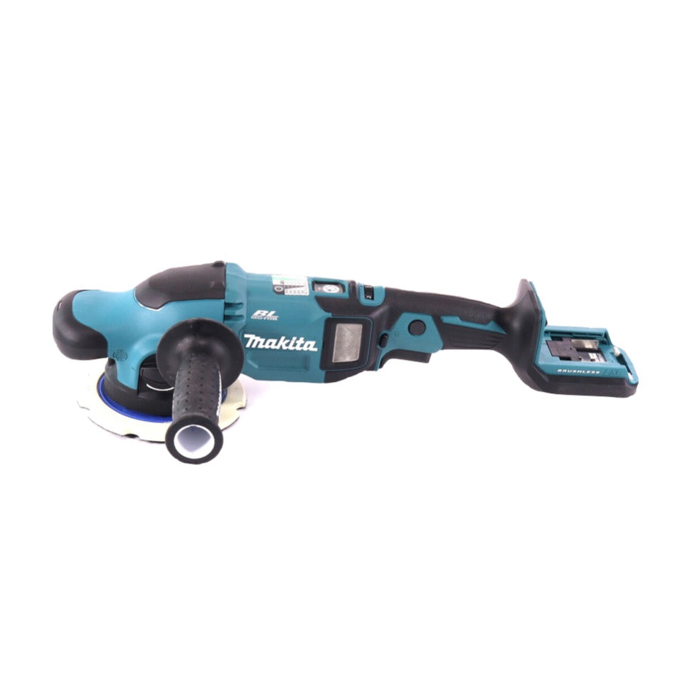 Polisseuse excentrique sur batterie Makita DPO 600 ZX 18 V 150 mm XPT Brushless + Makbox Maxi - sans batterie, sans chargeur