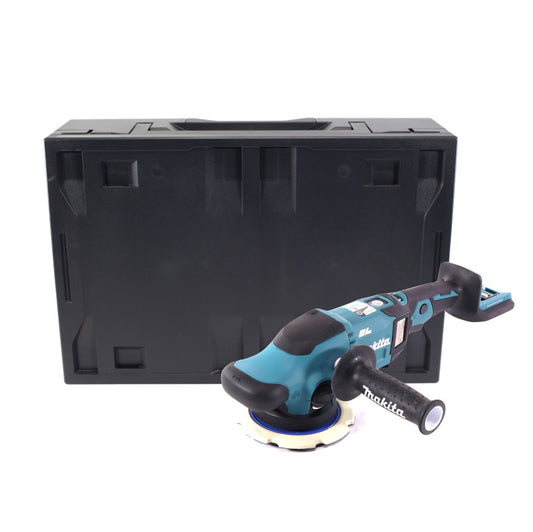 Polisseuse excentrique sur batterie Makita DPO 600 ZX 18 V 150 mm XPT Brushless + Makbox Maxi - sans batterie, sans chargeur