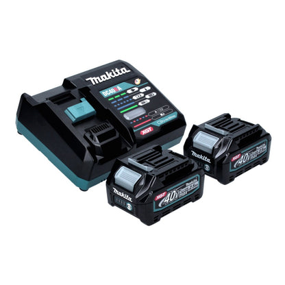 Makita HP 001 GD201X Akku Schlagbohrschrauber 40 V max. 140 Nm XGT Brushless + 2x Akku 2,5 Ah + Ladegerät + Makbox