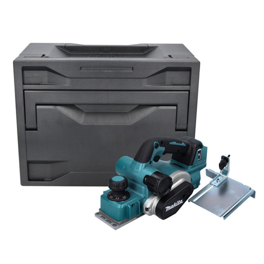 Makita DKP 181 ZX raboteuse sans fil pliable 82 mm 18 V sans balais + Makbox - sans batterie, sans chargeur