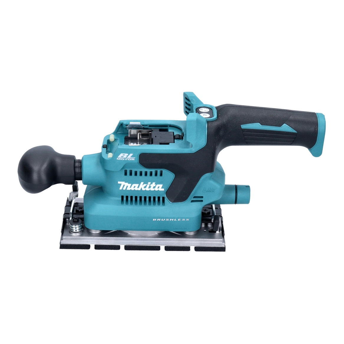 Makita DBO 380 M1J Ponceuse orbitale sur batterie 18 V 93 x 185 mm sans balais + 1x batterie 4,0 Ah + Makpac - sans chargeur