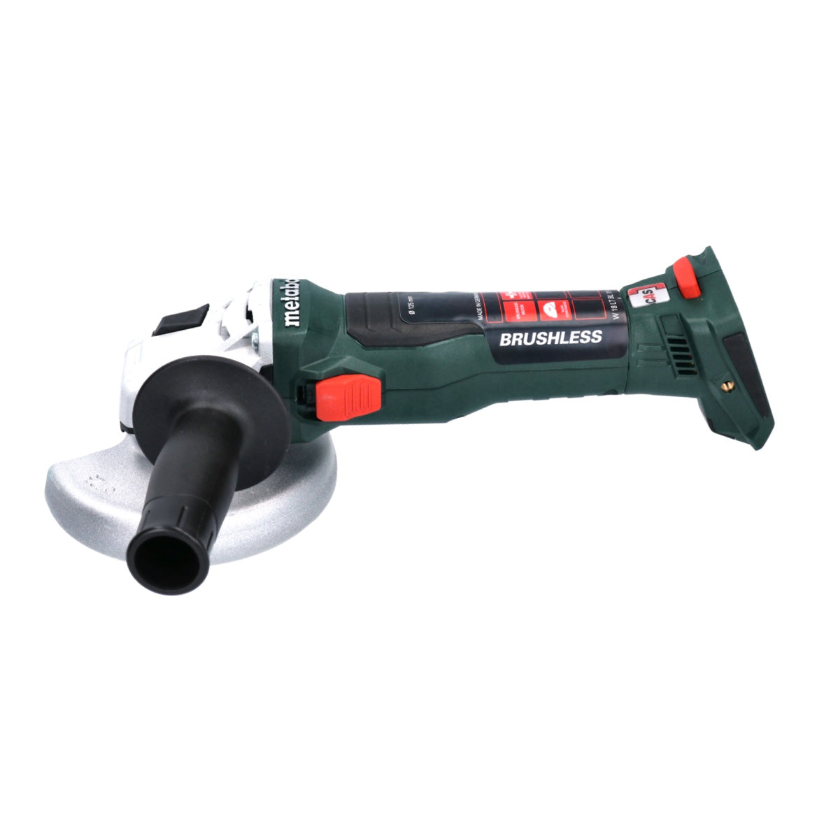 Metabo W 18 LT BL 11-125 Akku Winkelschleifer 18 V 125 mm ( 613052840 ) Brushless + metaBOX - ohne Akku, ohne Ladegerät - Toolbrothers