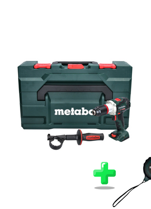 Metabo BS 18 LTX BL I Akku Bohrschrauber 18 V 130 Nm ( 602358840 ) + metaBOX + Metabo Maßband 5 Meter