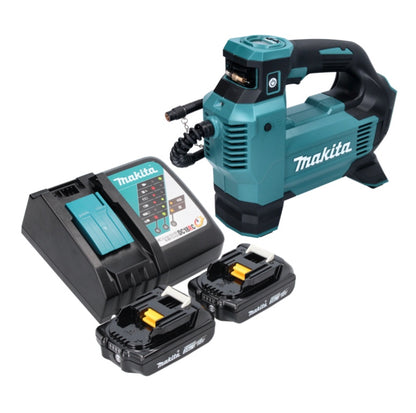 Compresseur sur batterie Makita DMP 181 RA 18 V 11,1 bar + 2x batteries 2,0 Ah + chargeur