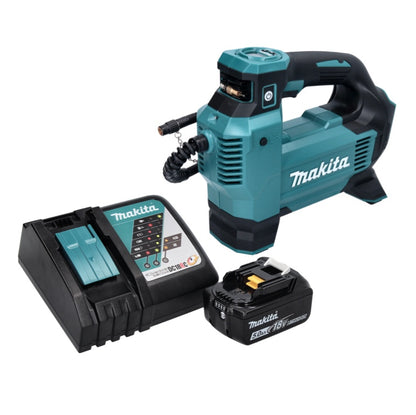 Makita DMP 181 RT1 Akku Kompressor 18 V 11,1 bar + 1x Akku 5,0 Ah + Ladegerät