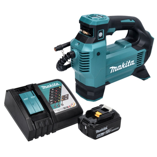 Makita DMP 181 RG1 Akku Kompressor 18 V 11,1 bar + 1x Akku 6,0 Ah + Ladegerät