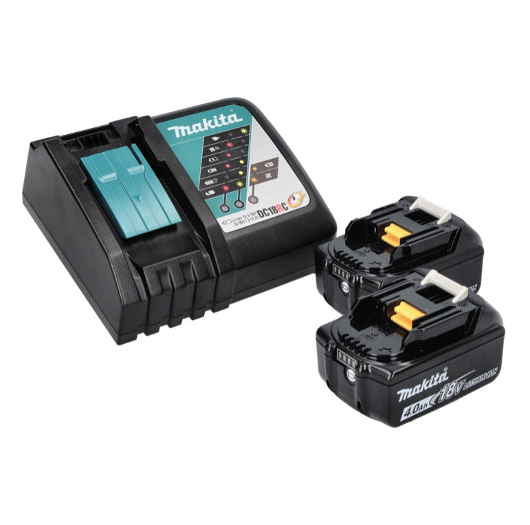 Compresseur de batterie Makita DMP 181 RMJ 18 V 11,1 bar + 2x batteries 4,0 Ah + chargeur + Makpac