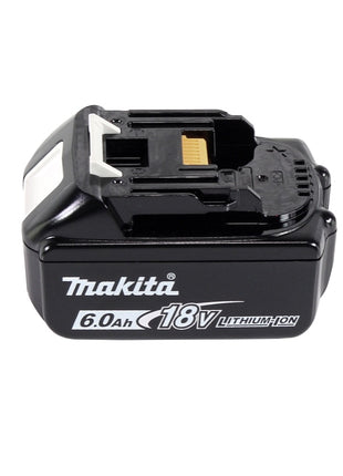 Compresseur sur batterie Makita DMP 181 G1J 18 V 11,1 bar + 1x batterie 6,0 Ah + Makpac - sans chargeur