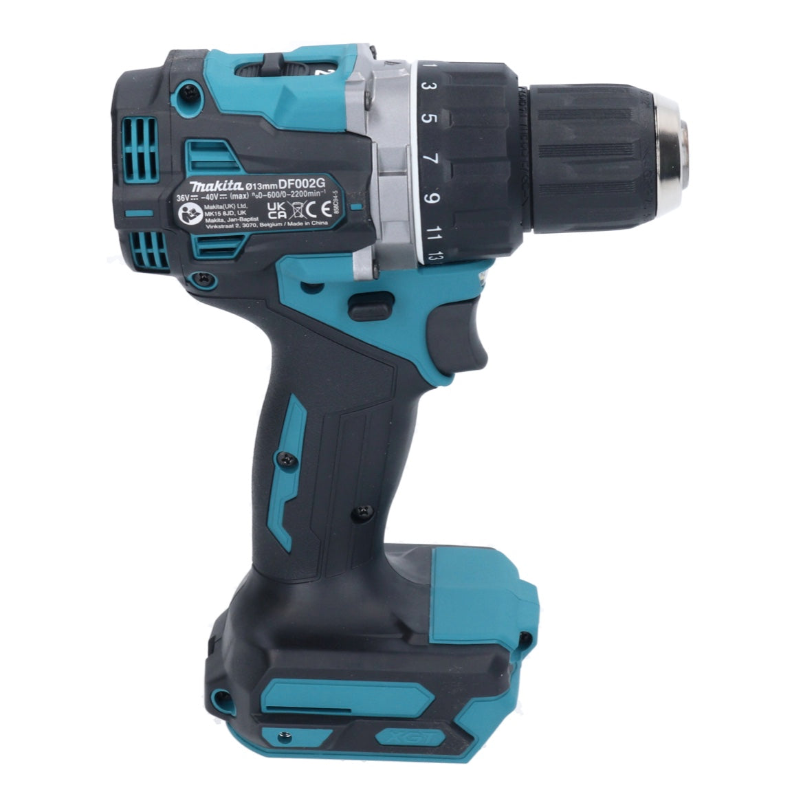 Makita DF 002 GD2 Akku Bohrschrauber 40 V max. 64 Nm Brushless XGT + 2x Akku 2,5 Ah + Ladegerät