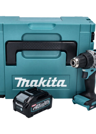 Makita DF 002 GM101 Taladro atornillador inalámbrico 40 V máx. 64 Nm Brushless XGT + 1x batería 4,0 Ah + Makpac - sin cargador